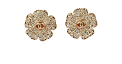 Chanel Autumn 2019 Camellia Earrings