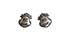 Chanel Paris Dallas Stud Earrings, front view