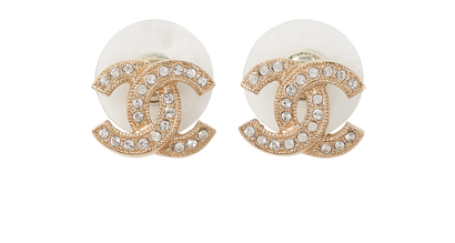 Chanel P22V CC Earrings, front view
