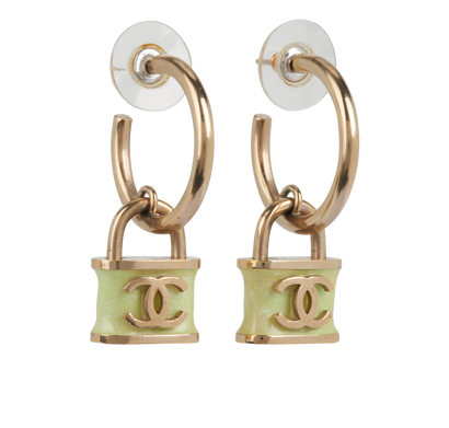 Chanel CC Hoops Earrings, front view