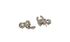 Chanel CC Bow Stud Earrings, other view
