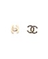Chanel Antique CC Earrings, back view