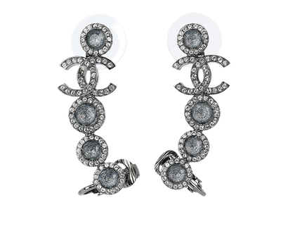 Chanel 23B CC Cuff Earring, front view