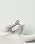 Chanel CC Diamante Logo Earrings, back view