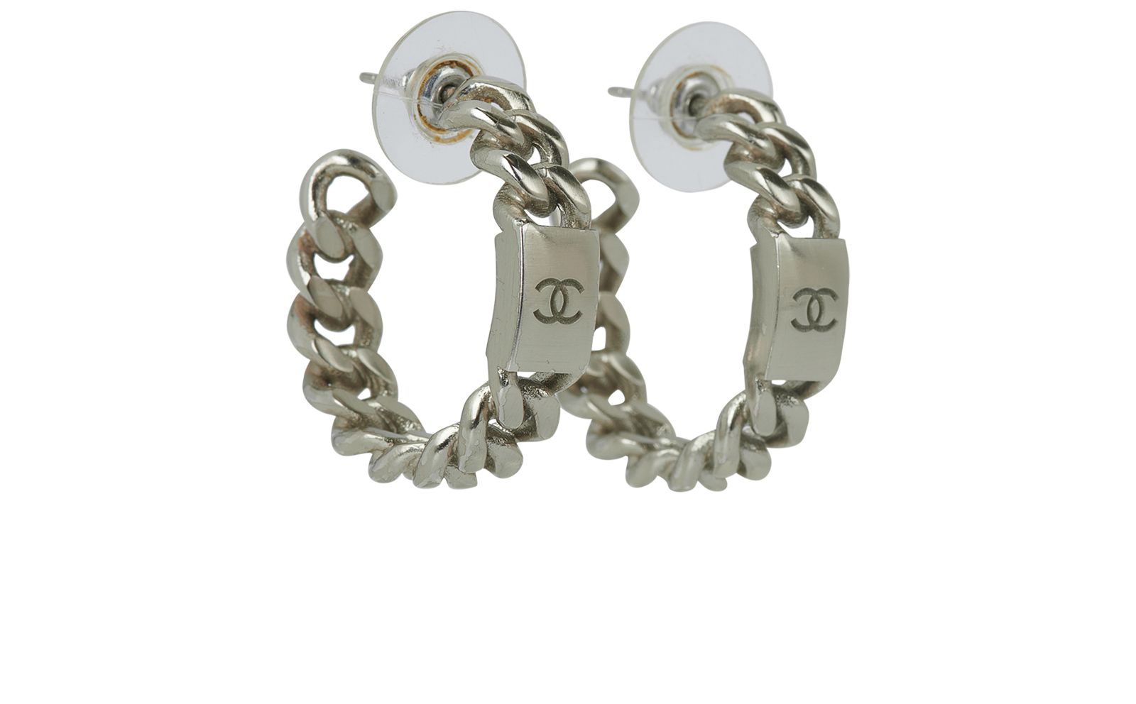 Chanel Chain Hoop Earrings, Earrings Designer Exchange Buy