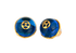Chanel Vintage 2.8 CC Clip On Earrings, &pound;420, Jewellery, Blue, Brass/Glass, Other view