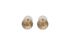 Chanel A19 CC Earrings, back view