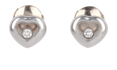 Chopard Happy Diamond Earrings, front view