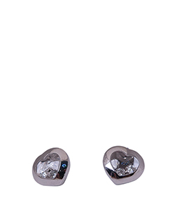 Chopard Happy Diamonds Heart Earrings, WG, 750, 3352173, B/Booklet,/Cert