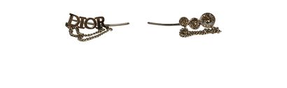 Christian Dior Tribal Drop Earring, front view