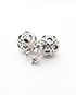 Dior Secret Cannage Earrings, back view