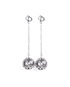 Dior Secret Cannage Earrings, front view