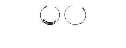Christian Dior J'Adior Hoop Earrings, front view