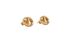 Christian Dior CD Navy Stud Earrings, side view