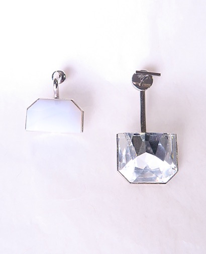 Christian Dior Quarte Drop Mix Earrings, front view