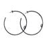 Christian Dior Vintage CD Hoop Earrings, other view