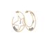 Christian Dior J'Adior Hoop Earrings, front view