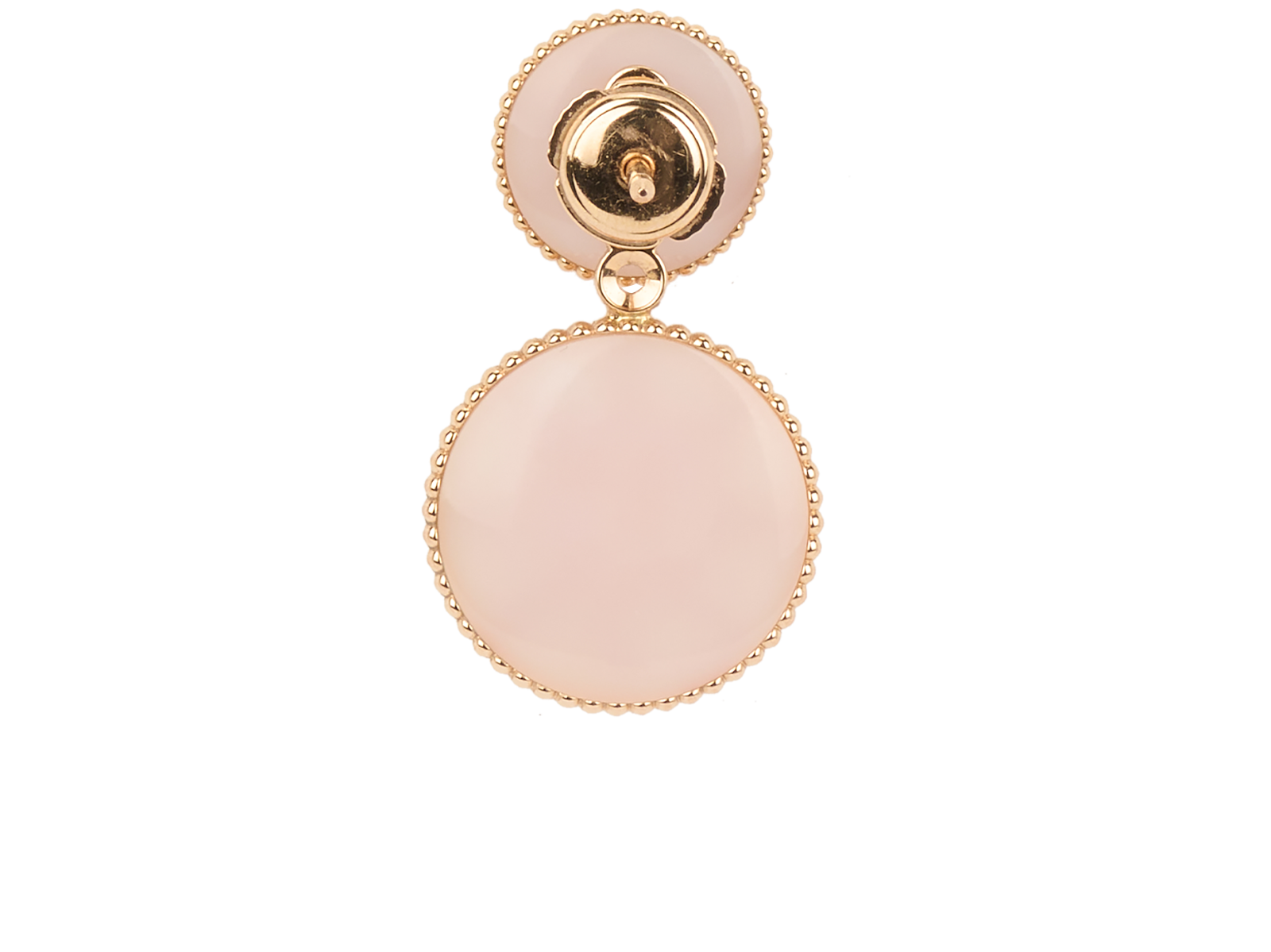 Dior Rose de Vents Single Earring, &pound;1,500, Jewellery, Rose Gold, Rose Gold, Back view