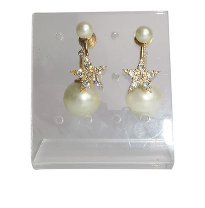 Christian Dior Star Tribale Earrings, front view