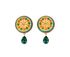 Dolce & Gabbana Sicily Clip On Earrings, front view