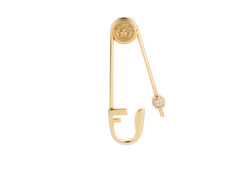 Fendi Fendace Earring, Brass, Gold, B/DB, 3*