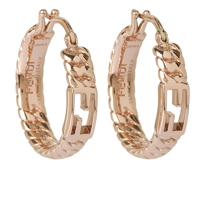 Fendi Baguette Earrings, front view