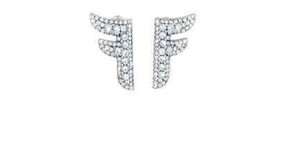 Fendi FF Earrings, front view