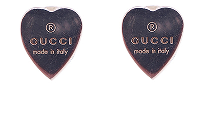 Gucci Trademark Heart Earrings, front view
