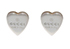 Gucci Trademark Heart Earrings, other view