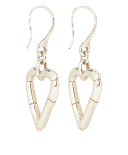 Gucci Bamboo Heart Earrings, front view