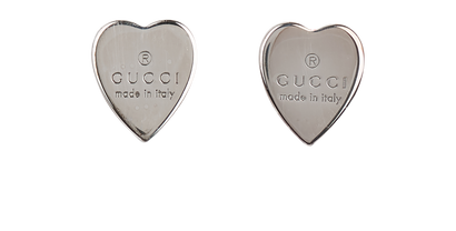 Gucci Trademark Heart-Shaped Earrings, front view