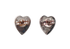 Gucci Trademark Heart-Shaped Earrings, back view