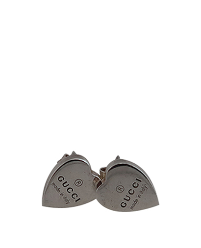 Gucci Trademark Heart Earrings, front view