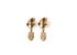 Gucci GG Feline Pearl Drop Earrings, back view