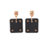 Hermes As De Coeur Earrings, back view
