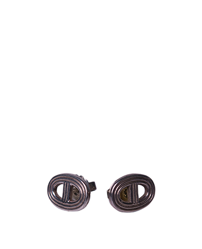 Hermes Chaine D'Ancre 24 Stud Earrings, front view