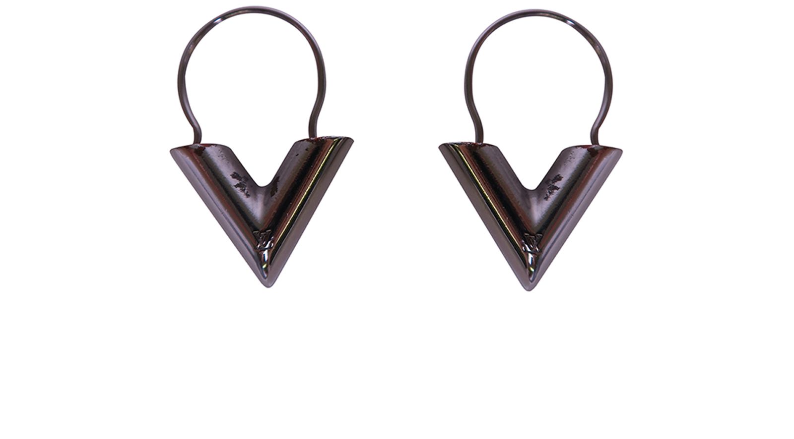 Louis Vuitton Essential V Hoop Earrings