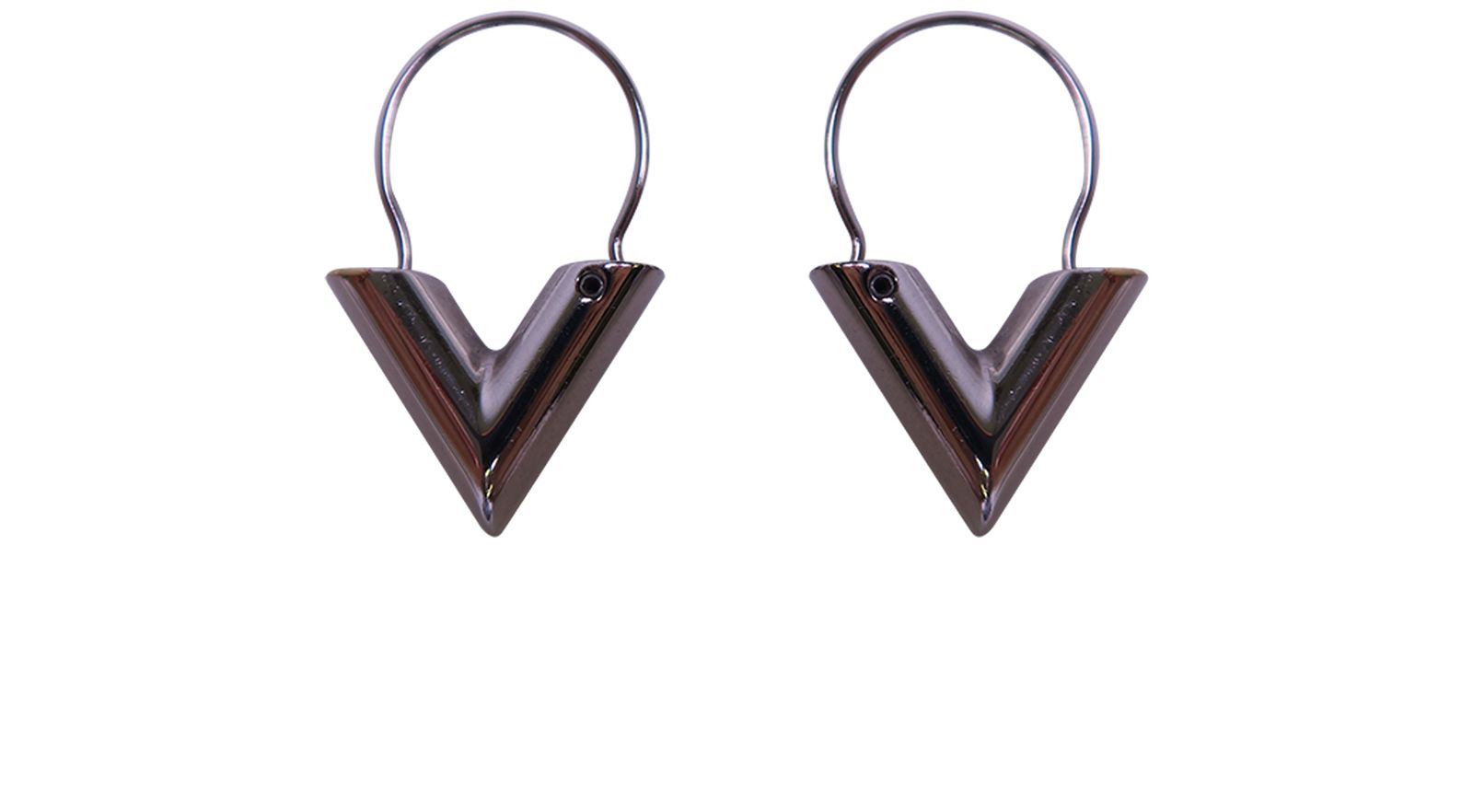 Louis Vuitton Essential V Hoop Earrings