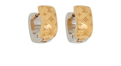 Louis Vuitton Nanogram Earrings, front view