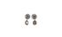 Miu Miu Embellished Flower Clip On Earrings, back view