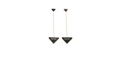 ★PRADA★Prada Symbole drop earrings★国内発送★ Prada Symbole Drop Earrings, Earrings - Designer Exchange