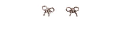Tiffany Twist Bow Studs, front view