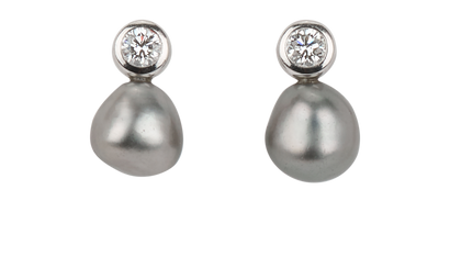 Tiffany Stud Earrings, front view