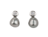 Tiffany Stud Earrings, front view