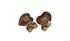 Tiffany Heart Studs, back view
