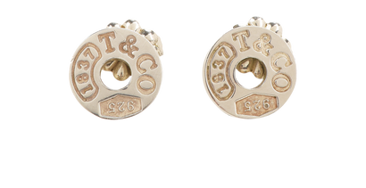Tiffany & Co 1837 Round Stud Earrings, front view