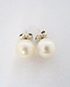 Ziegfeld Collection Pearl Earrings, other view
