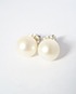 Ziegfeld Collection Pearl Earrings, other view