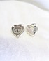Tiffany Return To Love Heart Studs, front view