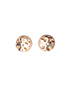 Tory Burch Logo Earrings, front view